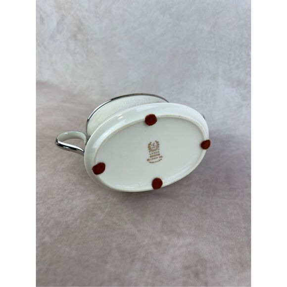 Vintage Lenox Moonspun Sugar Bowl - Picture 7 of 9